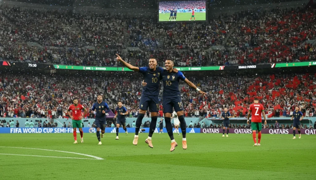 Fransa 2-0 Fas: Mbappe ve Dembele’nin Yarı Final Bileti
